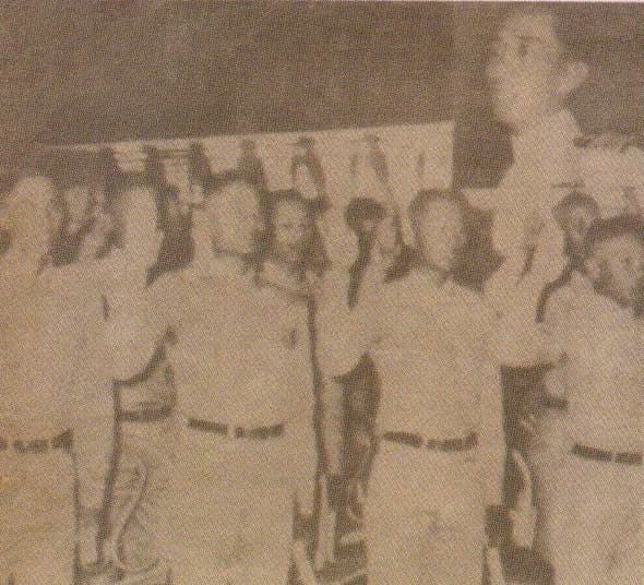 Reciting the Marine Corps Oath