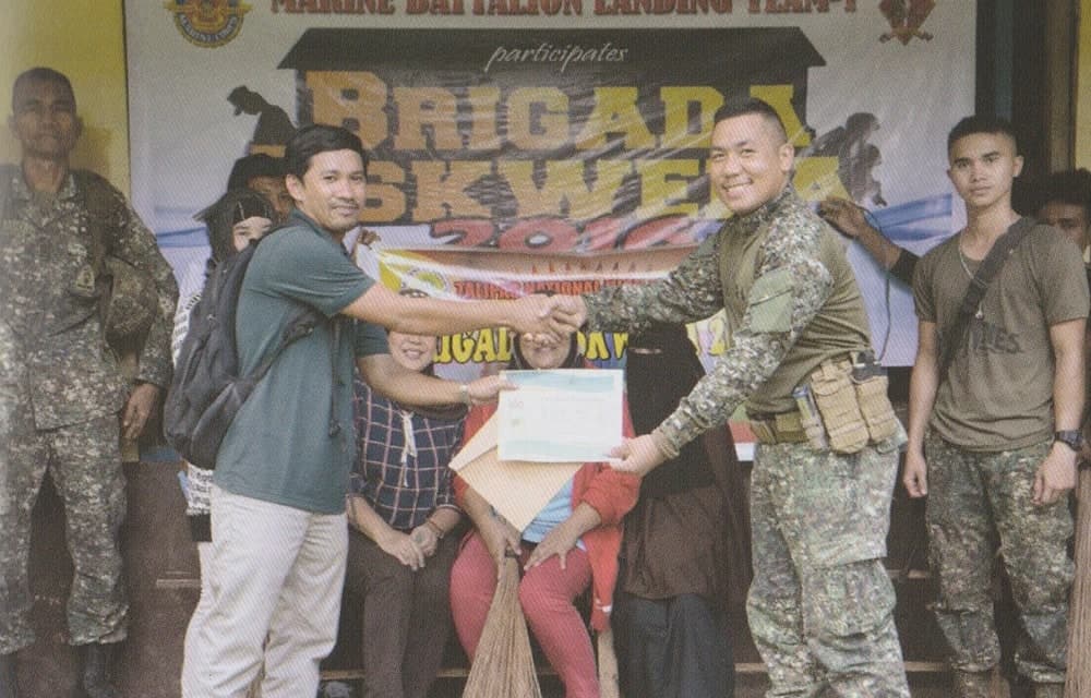 MBLT-1 participates in Brigada Eskwela 2016